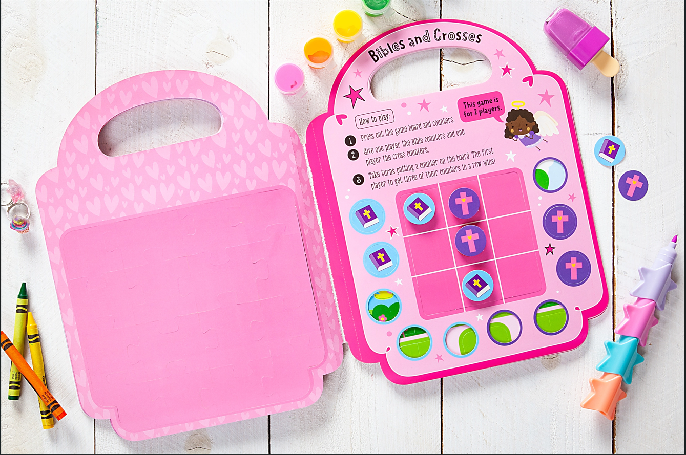 My Pretty Pink Bible Activity Book (Easter Basket Ideas)